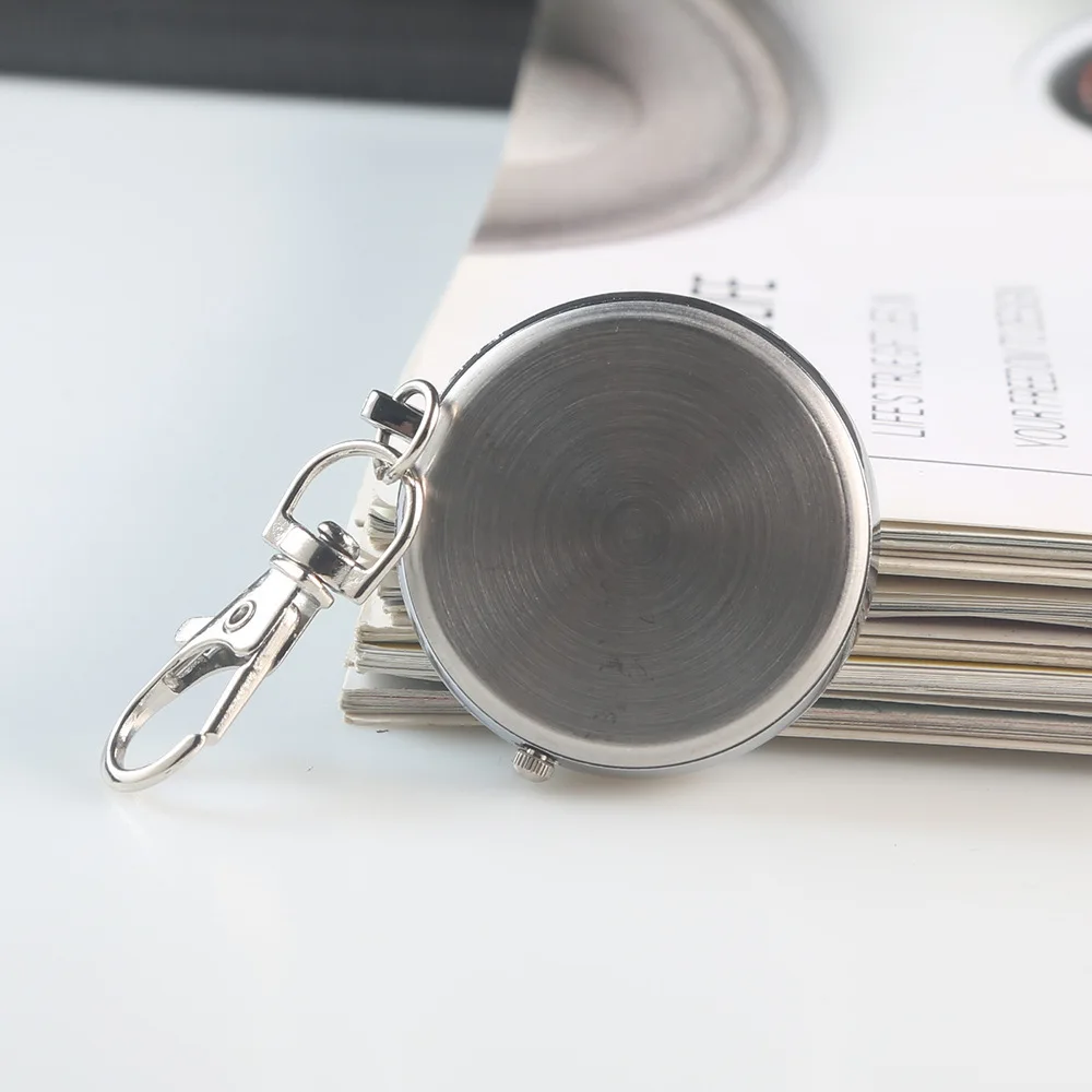 Wholesale Big Dial Clear Elderly Children Nurse Doctor Pocket Watch Couples Hanging Watch Big Digital Keychain Watch