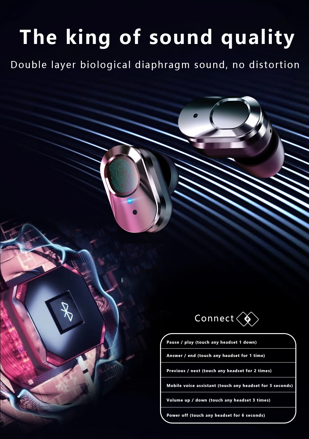 2023 New T92 Smart Watch Bracelet 2 in 1 TWS Wireless Earbuds 1.28Inch Heart Rate Blood Pressure Sports Waterproof Smartwatch