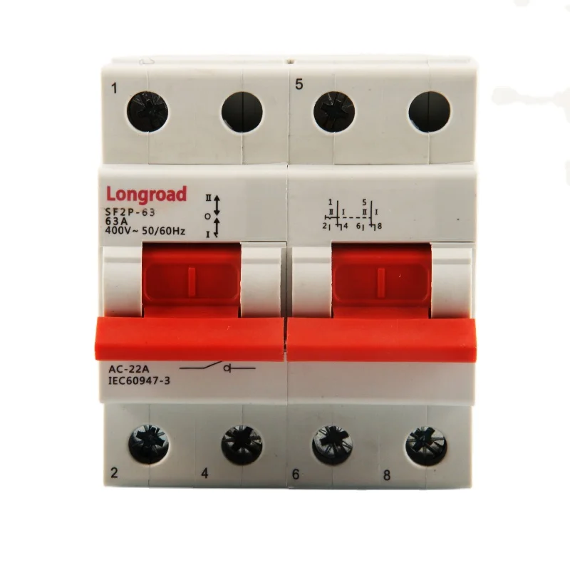 Factory Price Low Voltage Electrical Manual Change Over Switch