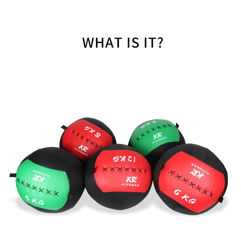 Fitness physical fitness exercise balance training non-rebound high elastic soft wall medicine ball gravity ball