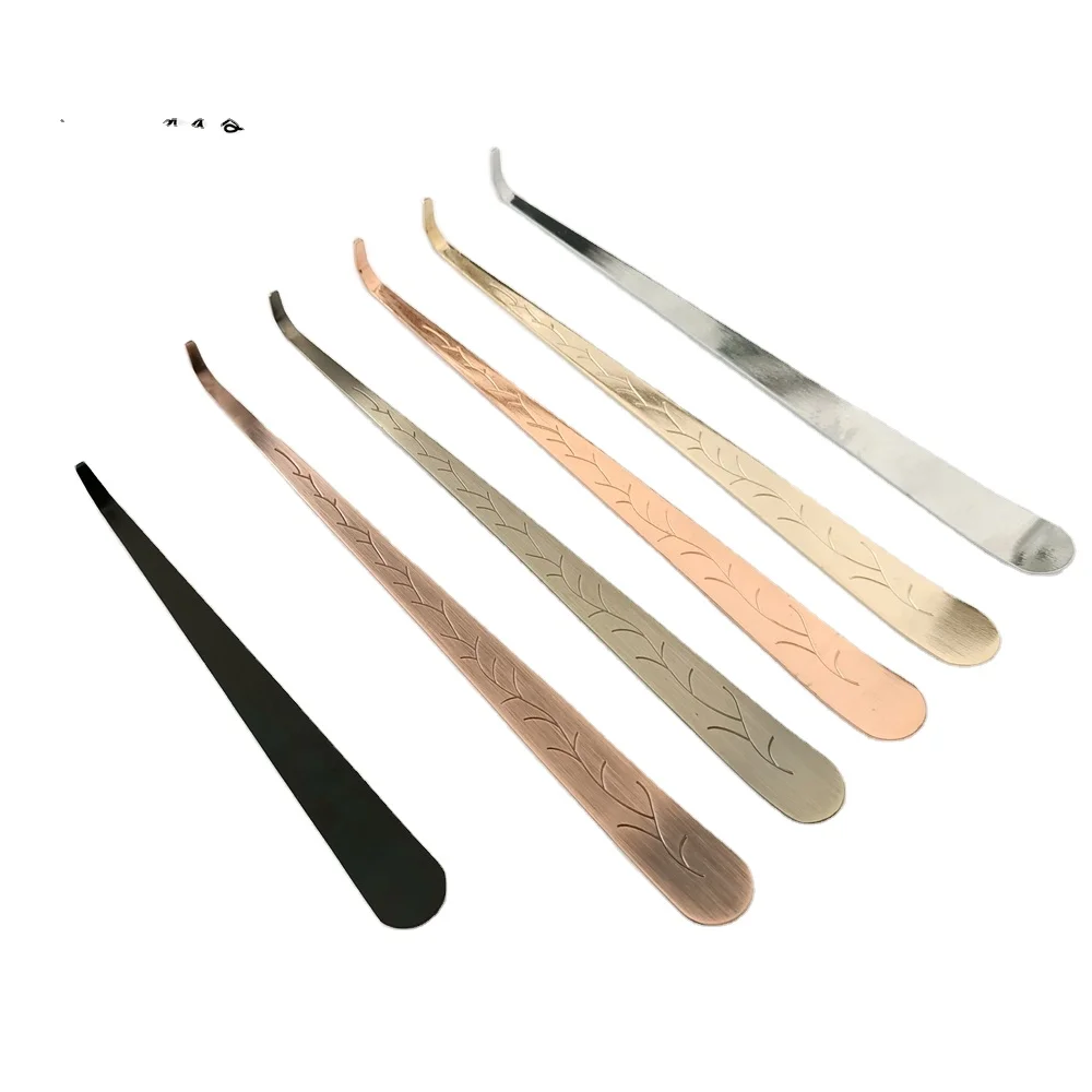 Brand New Elegant Carved Patterns Stainless Steel Hook Put Out Extinguish Wick Dipper Candle Snuffer Tool For Parties Candle