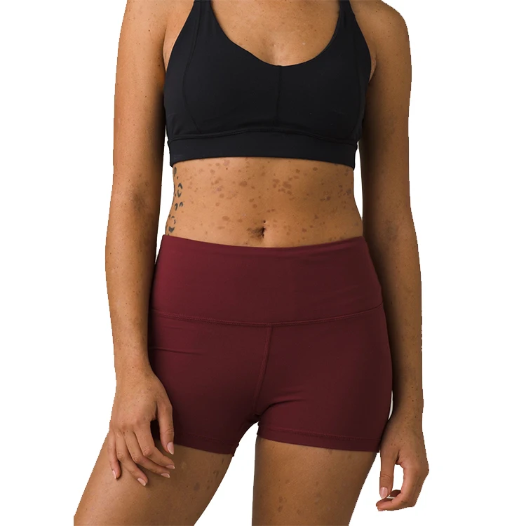 
OEM High Elastic Workout Biker shorts Women Fitness Gym Wear Clothing Legging Yoga shorts Metro 