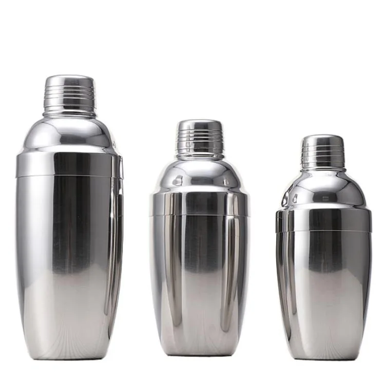 Барные аксессуары инструменты 250 мл 350 мл 550 мл 750 мл 1000 мл лазерная гравировка логотипа 304 нержавеющая сталь мини винтажный коктейльный шейкер