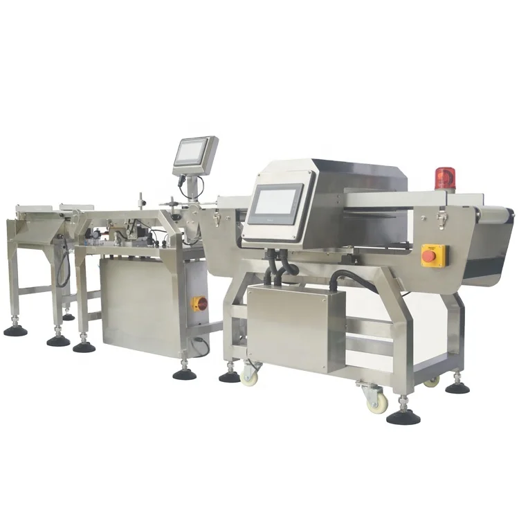 check weigher and metal detector combination