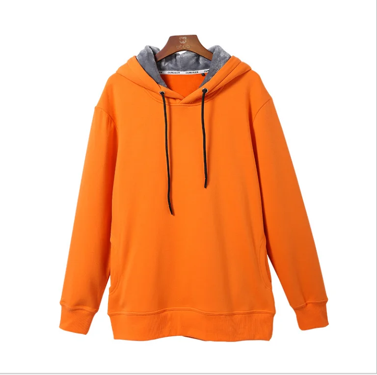 
Leesourcing- Custom logo winter cheap bamboo plain oversized hoodie man 
