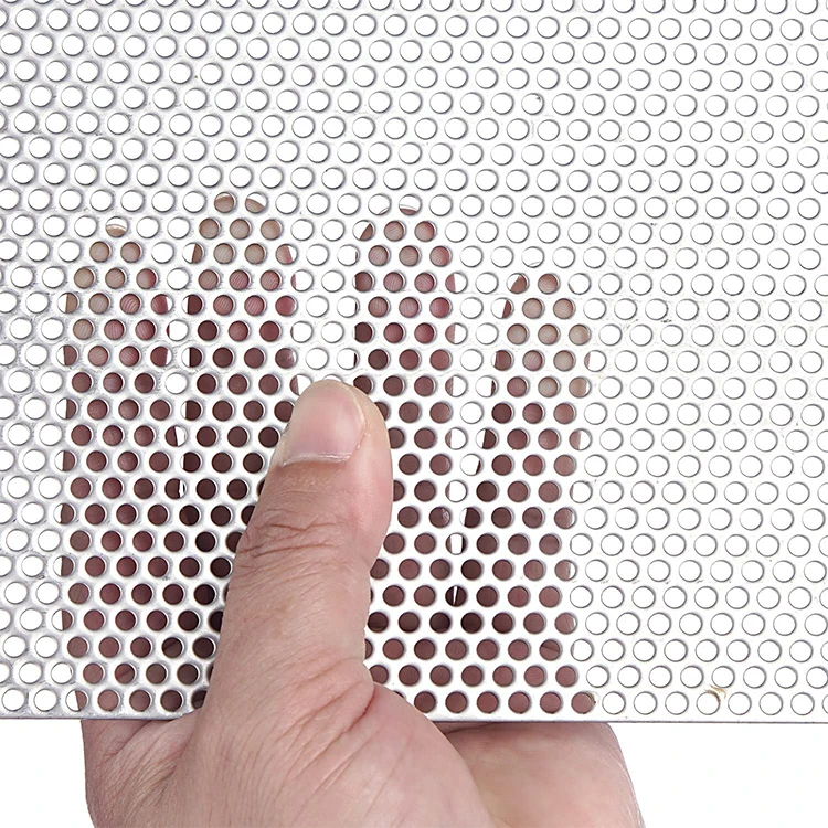 Hexagonal perforated metal mesh/punched hole metal sheet