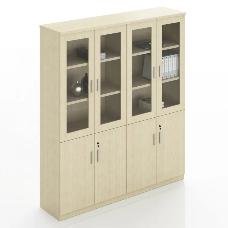 Новый дизайн, офисный Меламиновый шкаф, современный шкаф для хранения файлов