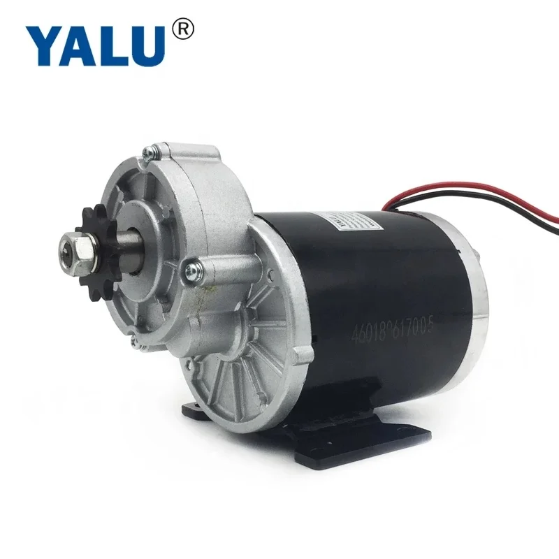 MY1020Z 350W 36V Reliable Quality Electric Robot DC Motor for E-bike Scooter Dirt  E-ATV and Go-Kart Geared Driver
