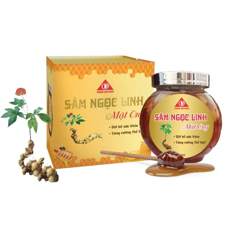 Ngoc Linh Ginseng Soaked In Honey Health Supplements Oral Liquid Acrid Sour Bitter Health Care Products Good Quality