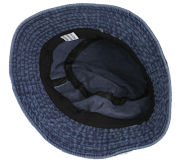 Washed Cotton Bucket Hats Packable Summer Outdoor Cap Travel Beach Sun Hat Plain Colors for Men Women