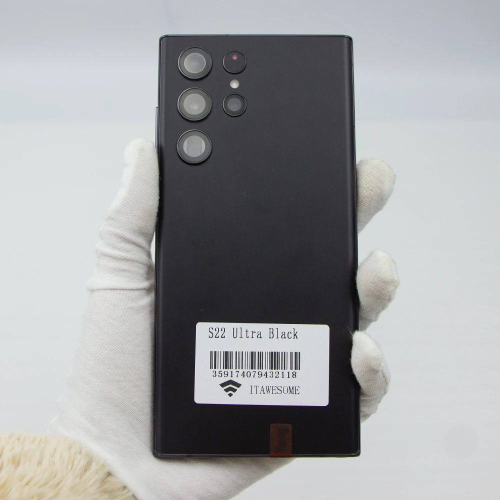 Galaxy s22 Ultra 16GB+1TB Smart Android Phone 6800mah Qualcomm 5G Dual SIM Dual Standby Unlocked Smartphone S22 ultra used phone