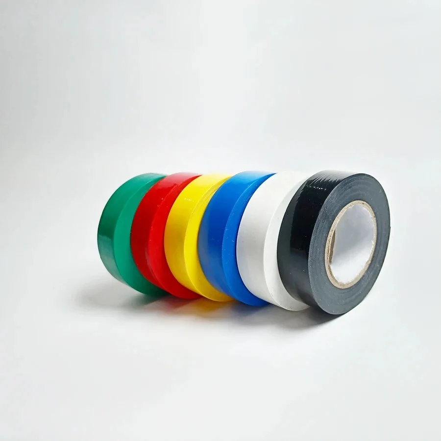 LongTai Home Decoration PVC Tape Flame Retardant  Hot Melt Single Waterproof Electrical Insulation