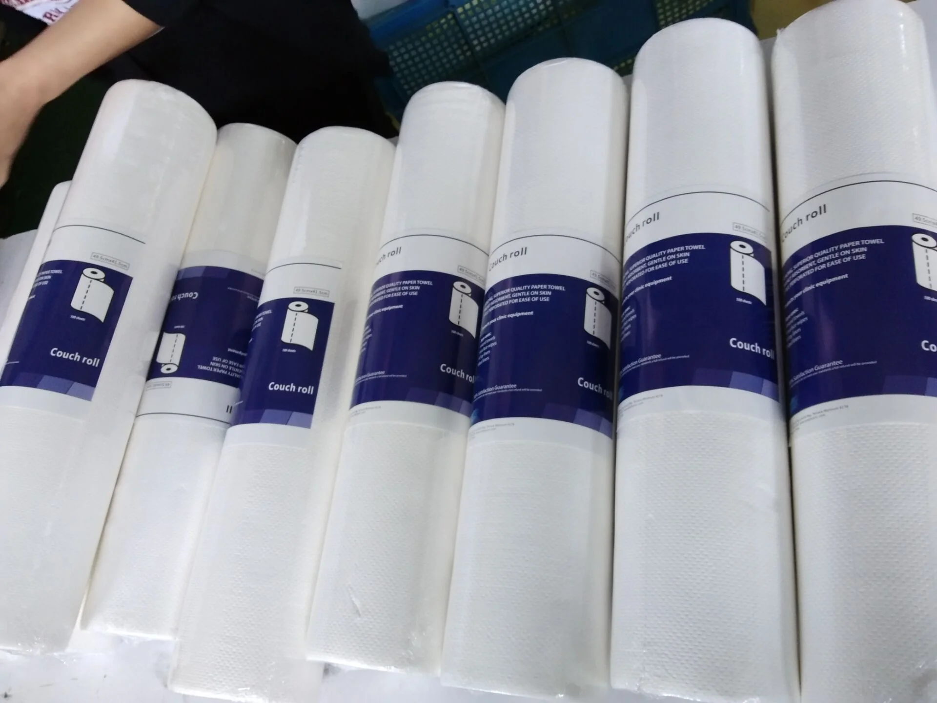 Exam Table medical Paper Roll Toilet Tissue 1/2 Ply Glue Laminated Material,virgin Wood Pulp medical paper roll