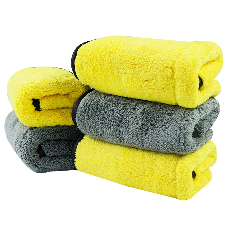 Microfiber Coral Fleece 840gsm Washing Cloth Microfibre Car Wash Towel