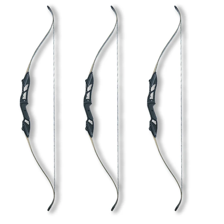 Hi Top 30Lbs Recurve Bow Black Hunter Arrow Shooting Recurve Bow Arrows Archery Recurve Bow Arrow For Target Shooting