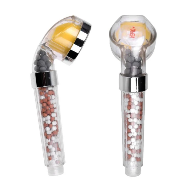 Lemon aroma ionic spa hand shower vitamin shower filter