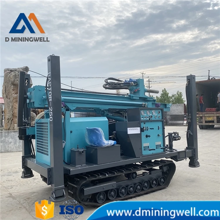 MININGWELL Raptor MW180 FYX180 FY180 малая буровая установка для водяных скважин резиновая стальная