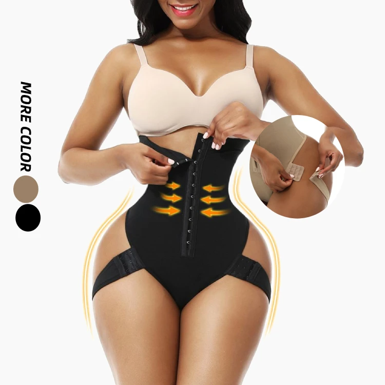 
Wholesale Body Shapers Front Row Of Hooks Abdominal Tummy Shapewear Shaper Enhancer Butt Lifter Shaper Women Shapewear 