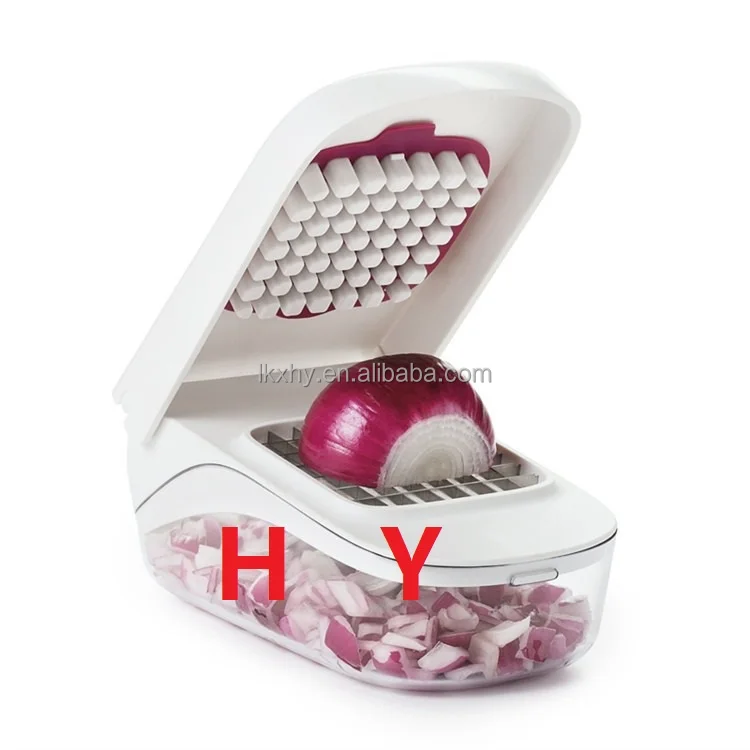 2024Hot Sell Kitchen Gadgets Handheld Vegetable Cutter Fruit Vegetable Onion Slicer Chopper Vegetable Chopper