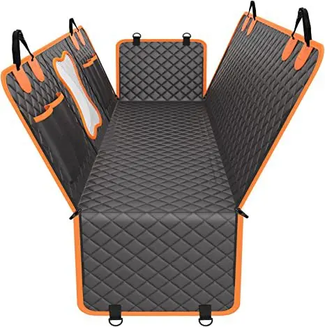 4 In 1 Quilting Pets Car Cover Oxford Dog Car Seat Cover Waterproof Pet Travel Mat Pet Car Sear Cover