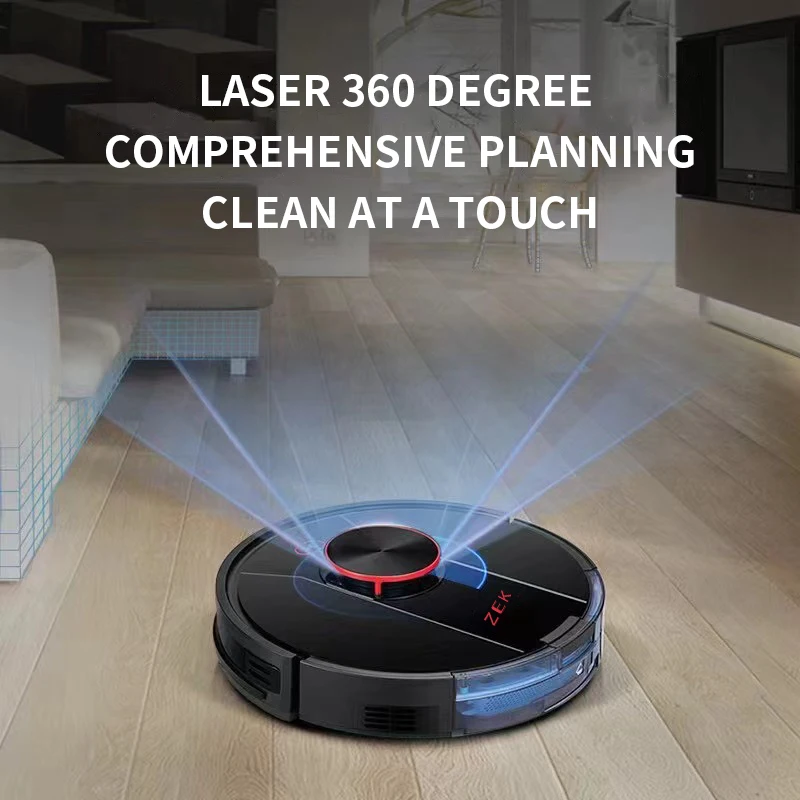 Robotic Vacuum Cleaner Wet And Dry Auto Robot Mop Vacuum Cleaner