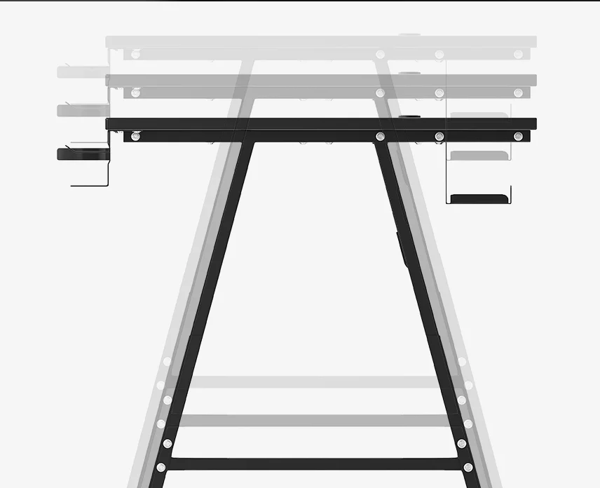 2022  height adjustable office PC computer  desk