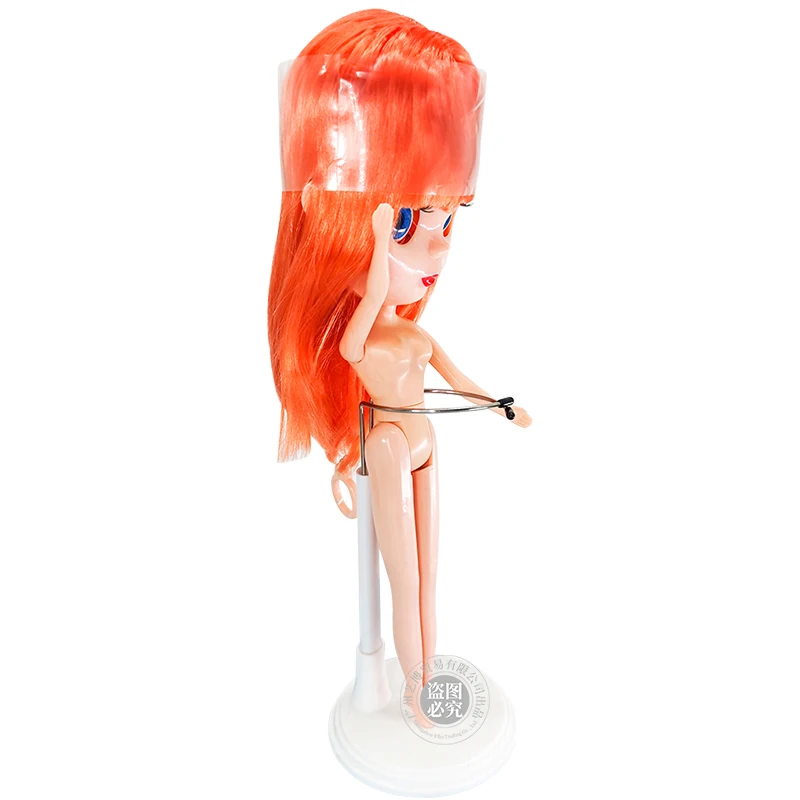 doll height 60cm 30cm 16cm support base stainless steel telescopic waist movable model long support frame