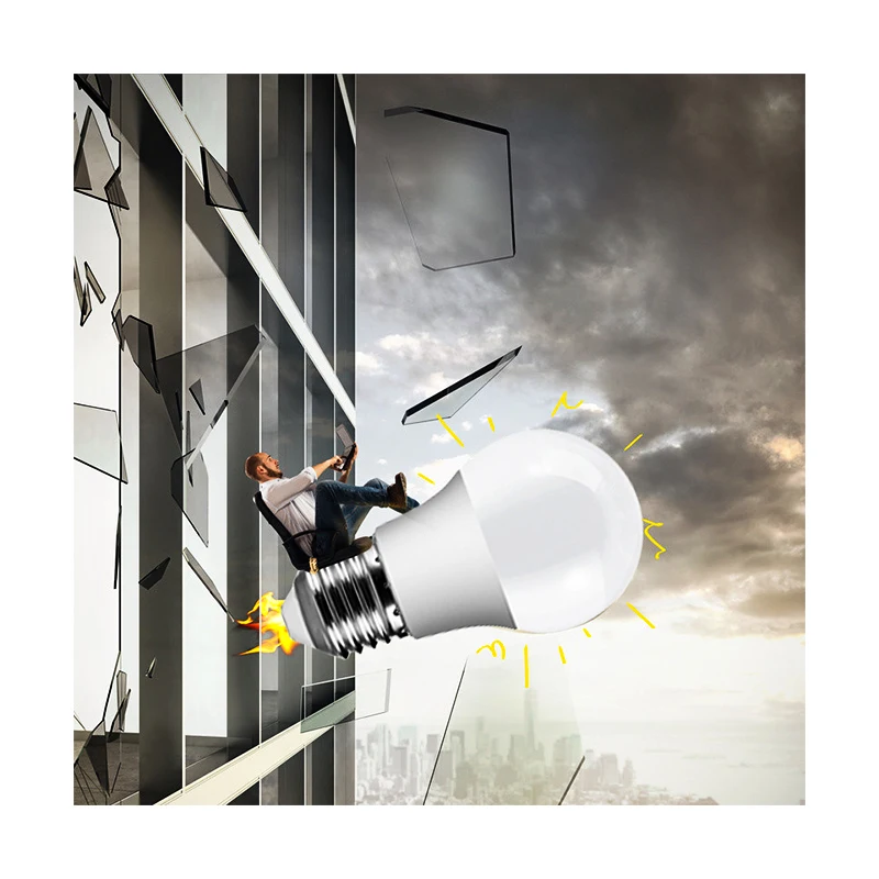 Light Bulbs Lumen Watt Lamp For Power White Lights High Plastic House Decor 45W 9 W Bedroom Night Hight Outage  24 Volt Led Bulb