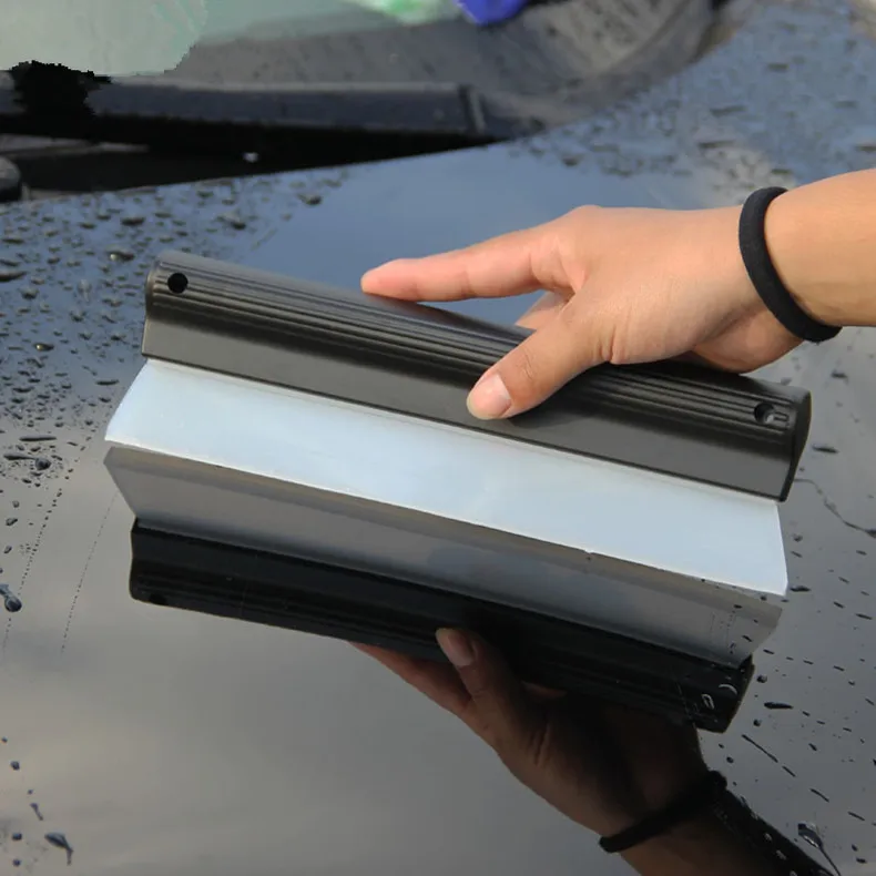 Car Squeegee 12 inch Silicone Squeegee Automotive Water Wiper for Car Drying,Flexible T-Bar Water Blade for Car,Windshield,Glass