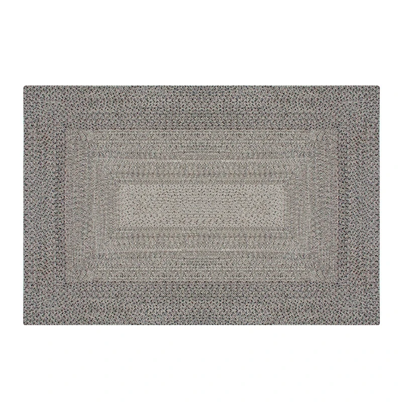  Китайский комнатный наружный серый полипрофилен ПП плетеные коврики