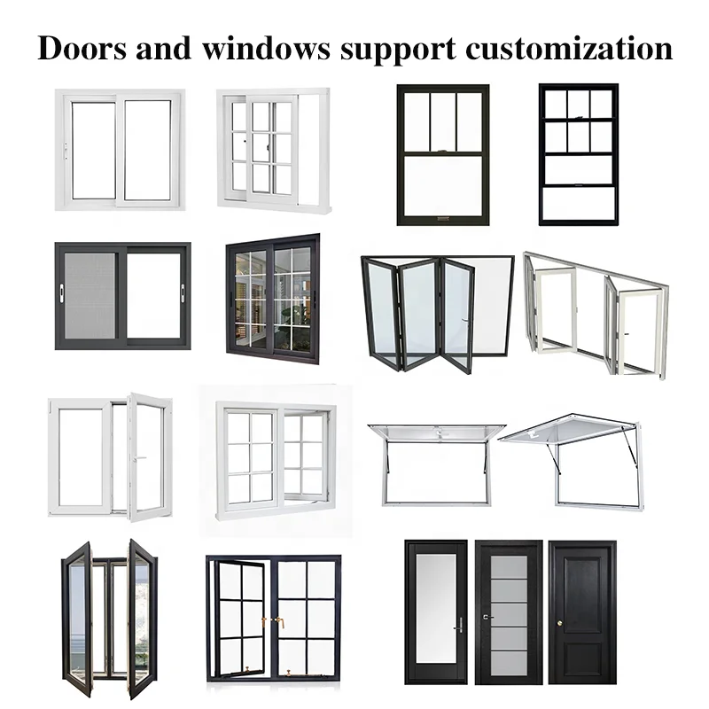 JBDhome European Frameless Balcony Aluminum Alloy Double Folding Window Sliding Vertical Glass Folding Aluminum Window