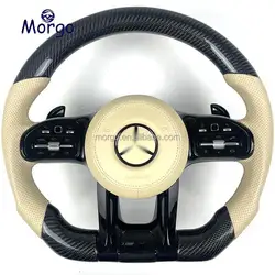 Custom carbon fiber Steering Wheel Upgrade Fit for Mercedes benz AMG W204 205 B C E G CL GL S Class  Steering Wheel