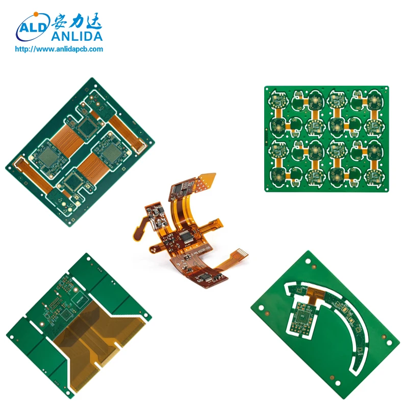 High Difficulty Customized RoHS rigid flexible pcb
