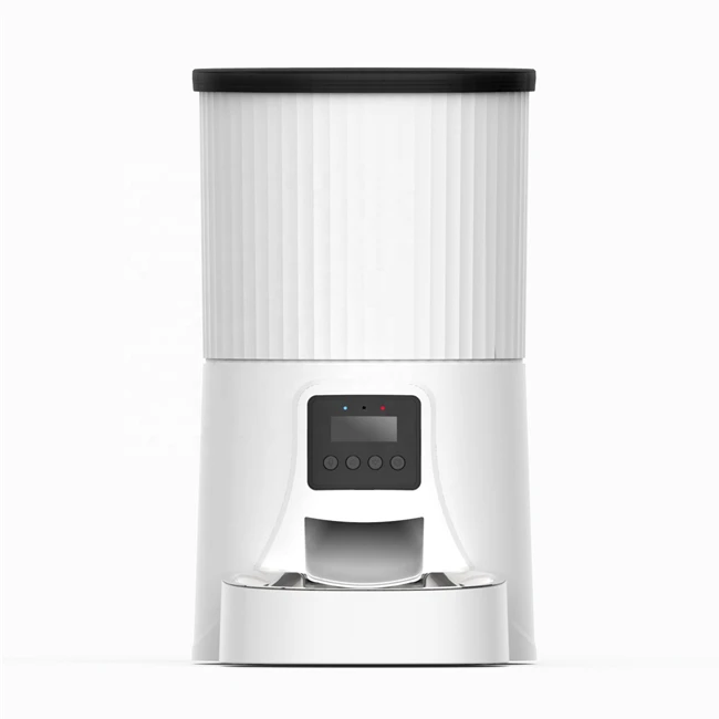 
 Дропшиппинг 4L Аудио двойной режим питания время автоматического кошки собаки пищевая дозатор автоматическая кормушка для домашних животных  