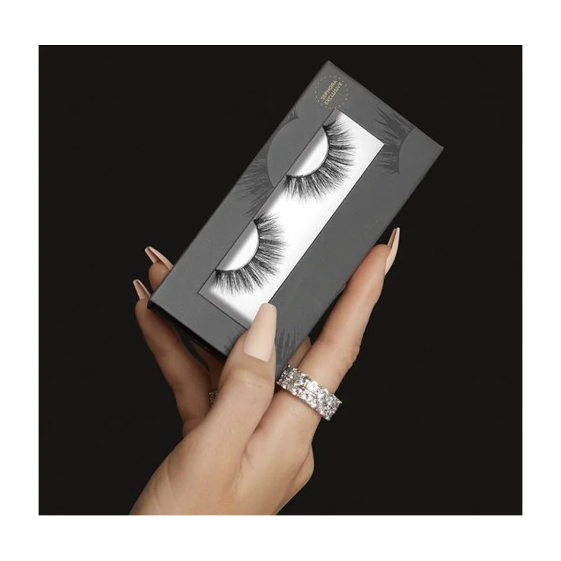 Wholesale Custom Printed Make up Eyelash Packaging Box Add Your Own Logo Cardboard Packing Eyelash Box