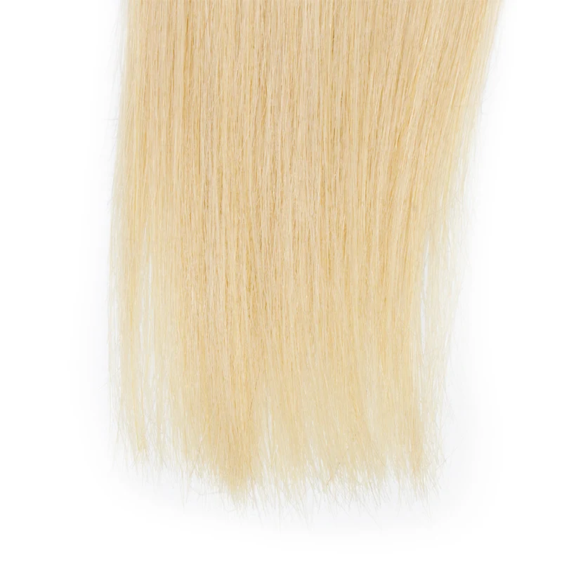 
Morein High Quality Ombre 613 Virgin Hair Extension Straight Dark Root Blonde Bundles with Frontal 