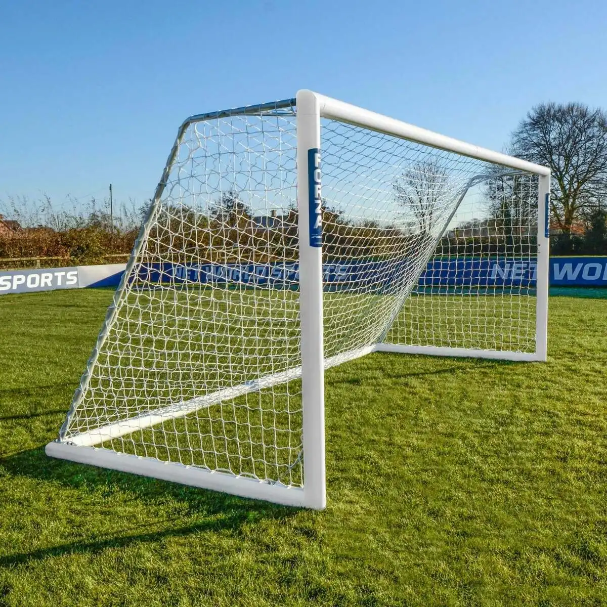 Hot football sport professional outdoor polyester football net knot mesh