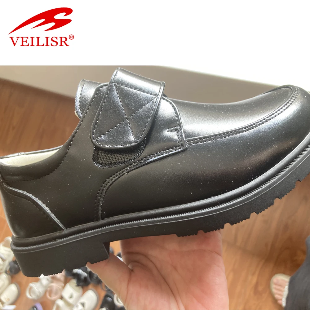 26-42#Factory Bulk Children Black Toddler Boys Lace Up Casual Shoes Comfort Walking School Shoes for Kids