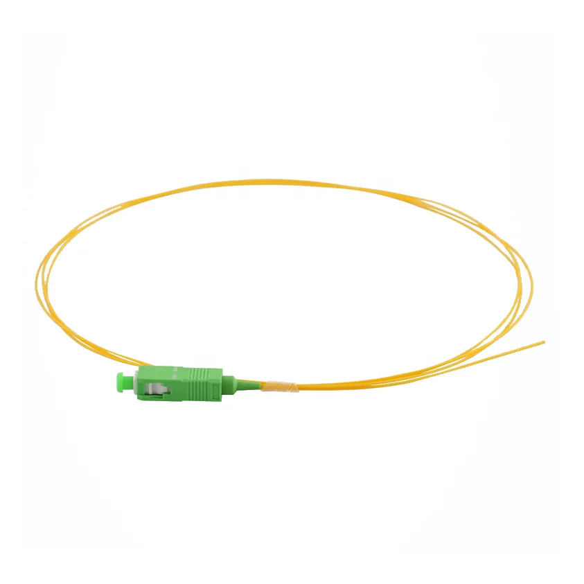 HOT SALE 0.9 mm SC APC Fiber Optic Pigtail Single Mode G652D G657A