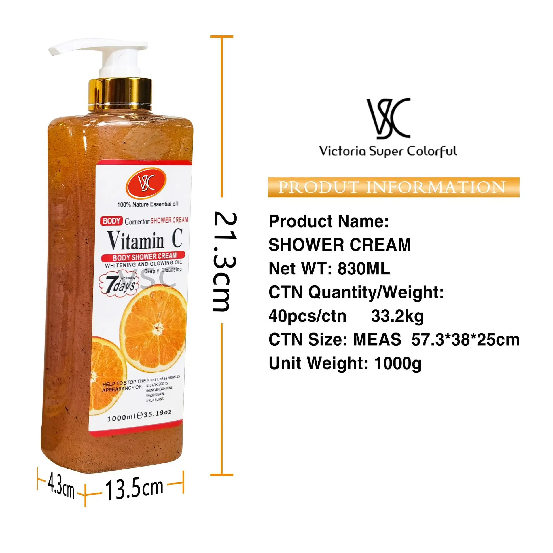 Whitening Shower Gel Turmeric Almond Vitamin C Carrot Refresh Skin Hydrating Body Wash Exfoliating Scrub Lightening Soap