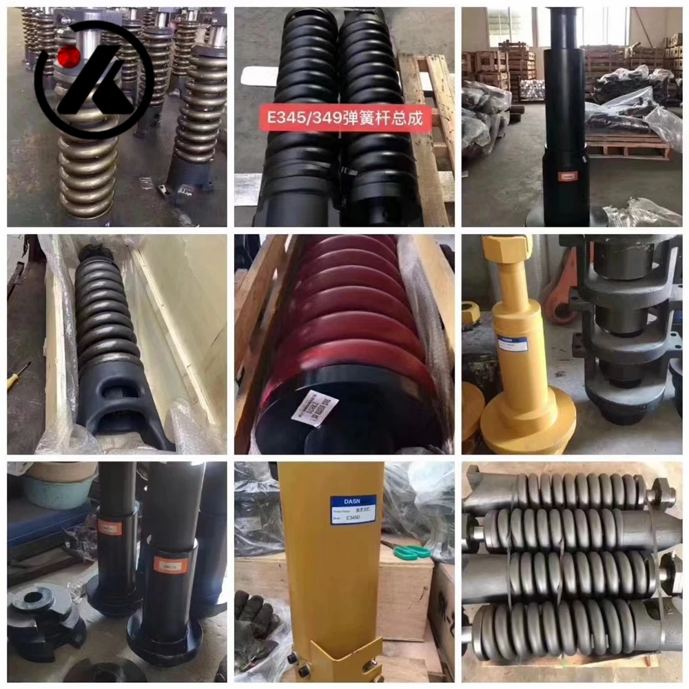 Doosan DX300 DX340LCA регулятор трека в сборе 160601-00037 гидравлический цилиндр и шток поршня