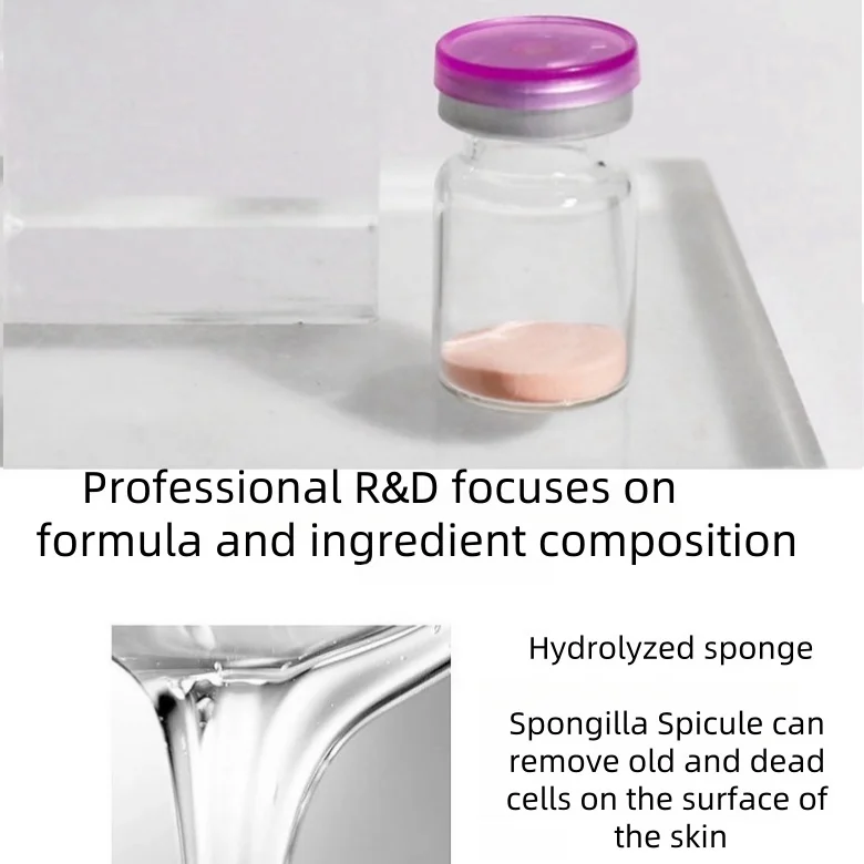 Red algae microcrystalline facial peeling powder for Medical Cosmetic Clinic
