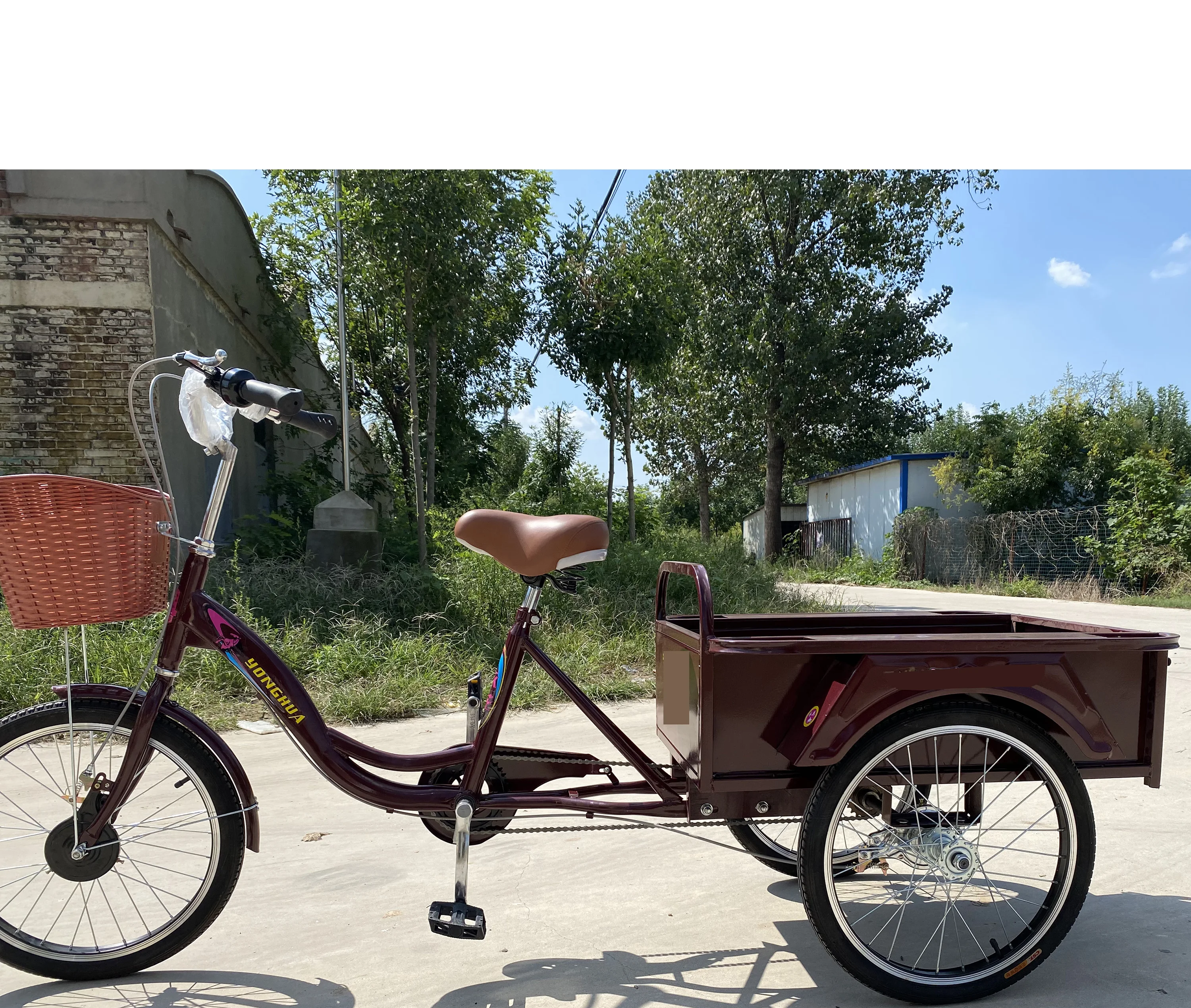 High Quality 3 Wheel Bike The Latest Style Direct Sales Pedal Other Tricycles Electric Bicycle Tricycle