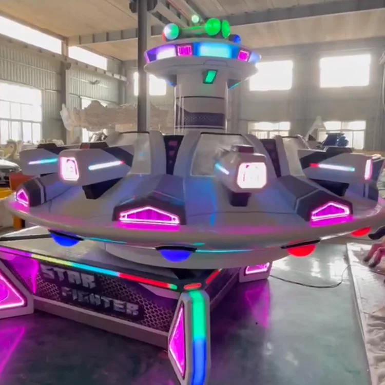 Attractive amusement park rides theme park space speed flying car ride amusement rides for kids