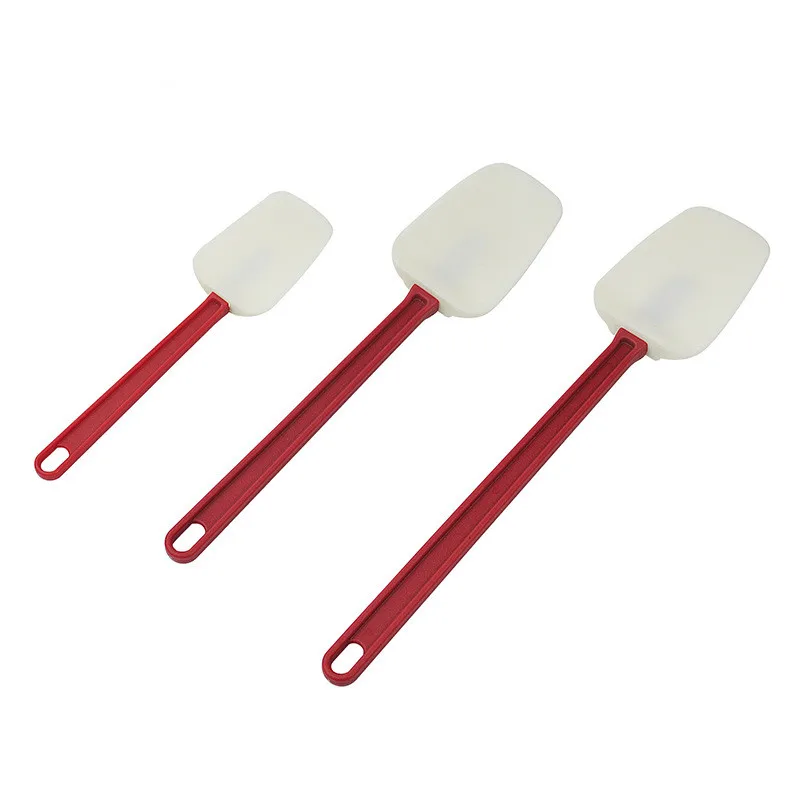 
Hot selling Baking utensils butter scraper 3 sets silicone scraper heat resistant silicone butter kitchen scraper 