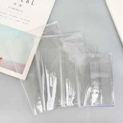 Budget Binder Inserts Zipper Bag PVC Clear Transparent Plastic Reusable Sealing Packaging Bags A4 A5 A6 A7 B5 Cash Envelopes