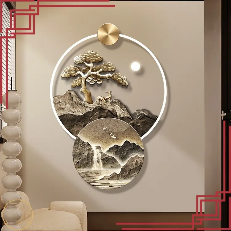 3D настенное украшение живопись и искусство УФ-печать Искусство для дома Изысканная резная Хрустальная фарфоровая