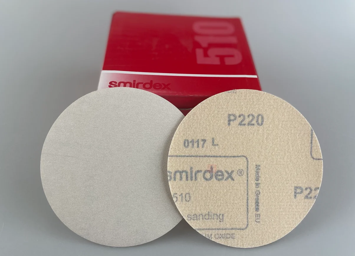 Smirdex 510 150mm 9hole White Sanding Disc abrasive sand disc hook and loop sanding Paper disk