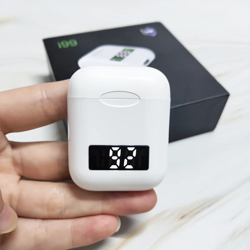 Новый список светодиодный дисплей шумоподавляющие наушники I99 игровые спортивные Беспроводные с