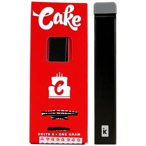 
The First Batch Cake Delta 8 CBD Rechargeable Pen with Packaging 